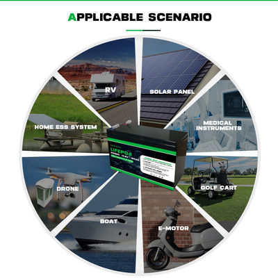 OEM 12V 150Ah LiFePO4 аккумуляторный пакет для аварийного питания системы EPS