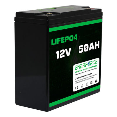 12.8V 50Ah перезаряжаемая батарея LiFePO4 Быстрая зарядка для солнечной энергии