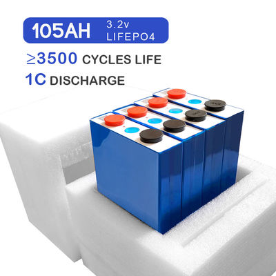 EVE LF105 классом A 3.2V 105AH Lifepo4 Призматическая ячейка для солнечной энергии UL CE сертифицирован