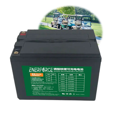 36V 48V 60V Батарея для гольф-коляски Lifepo4 Батарея 100ah 150ah 200ah 300ah Класс А