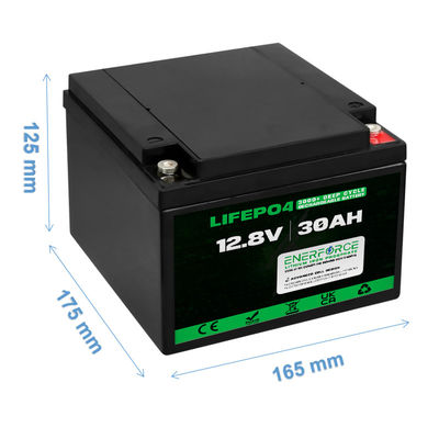 Аккумулятор LiFePO4 12V 30Ah для электрических инструментов и рекреационных устройств