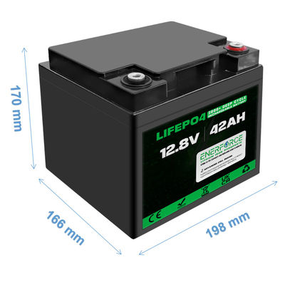 OEM 12V LiFePO4 батарея 42Ah для солнечной энергетики Система фургона для гольфа и инвалидных колясок