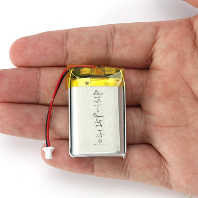 104125 Спикер Литий полимерный аккумулятор 3.7 V 1100mAh с разъемом JST