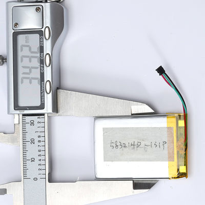 3.7V 230mAh Мобильная портативная LiPo батарея для потребительской электроники
