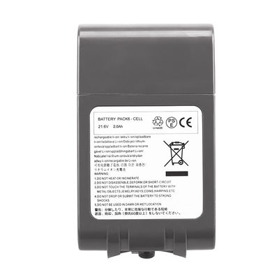21.6v 2000mah Dyson V6 пылесос батарея замена 2,0ah Ли-ионная батарея