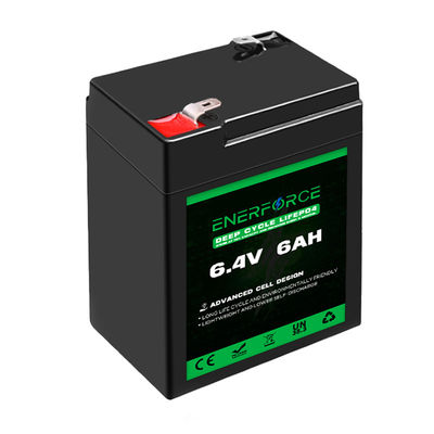 6.4V 6Ah 8Ah перезаряжаемая батарея Lifepo4 32650/32700