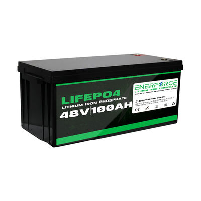 Цикл 48 В 100 Ач Аккумулятор для гольф-кошачек Lifepo4 Литий-ион фосфатный аккумулятор