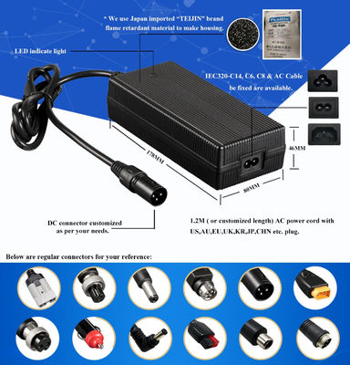 OEM литий аксессуары 8S 29.2V 10A 12A 13A 14A Мотоциклет батарейка зарядка