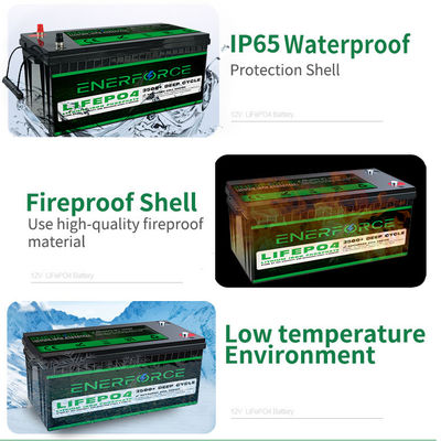12.8V 100Ah LiFePO4 батарея Enerforce OEM Долгий срок службы для солнечных и резервных систем