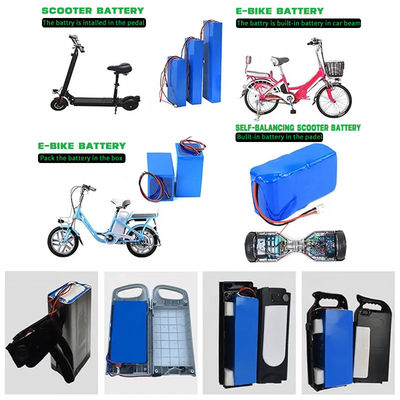 Перезаряжаемая литий-ионная батарея 7S4P 18650 24V 2000mAh 2500mAh Высокая мощность для электровелосипеда
